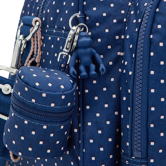 Kipling Camama Classic Printed Diaper Bag Táska Kék | HU 1243EB